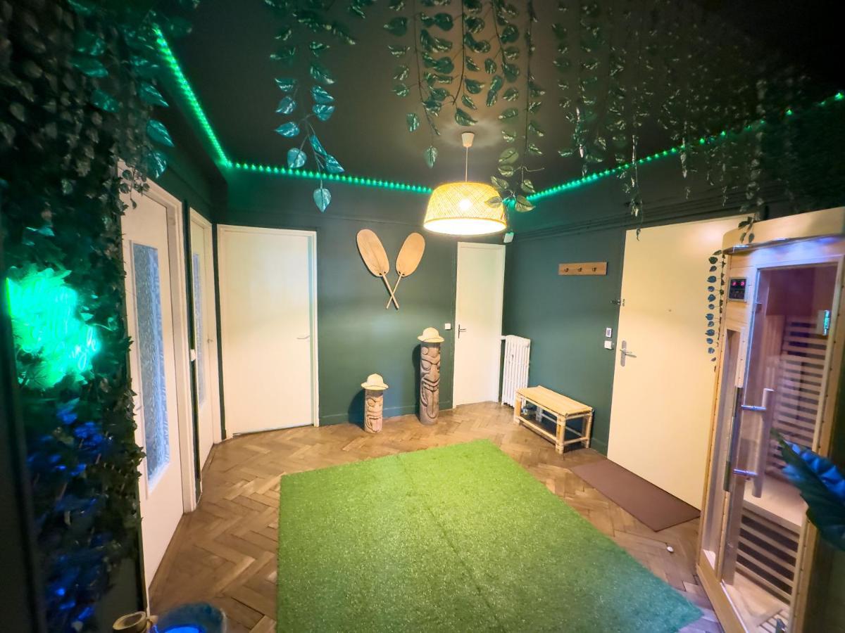 Jungle Urbain- Sauna - Cine - Hamac - Hyper Centre Amiens Exterior foto